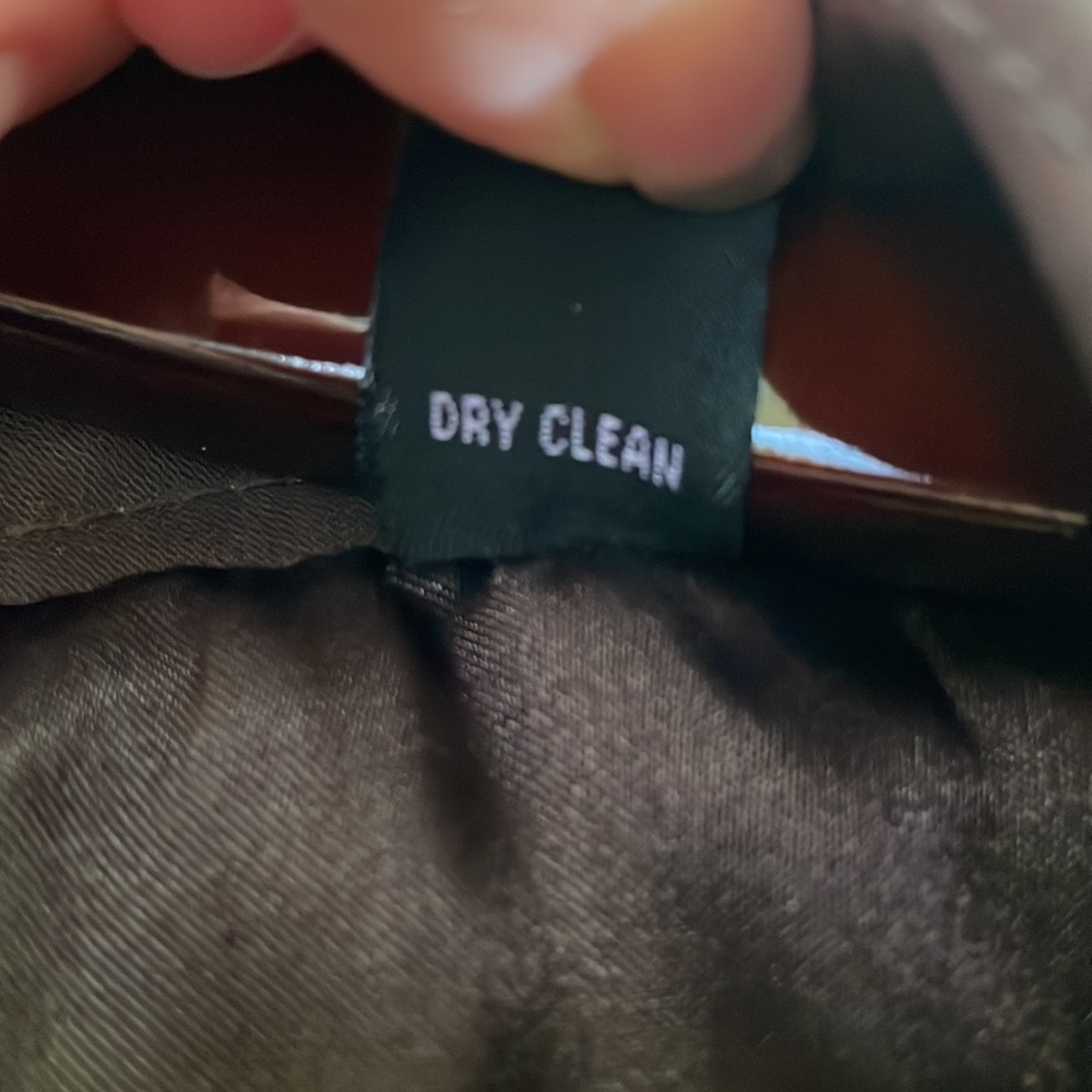 Context Chocolate Brown Lined Jacket Large - image 4